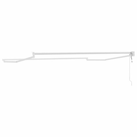 VidaXL Markiza Biały 3,5 x 2,5 m Metal