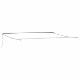 VidaXL Markiza Biały 5 x 3 m Metal