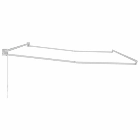 VidaXL Markiza Biały 5 x 3 m Metal