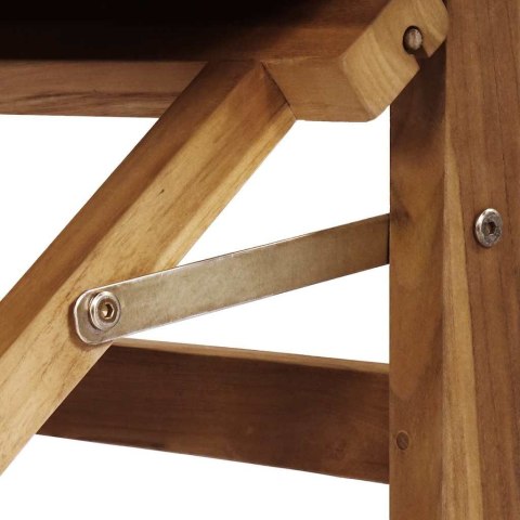 VidaXL Składane Krzesło Reżysera Szary 56 x 54 x 87 cm