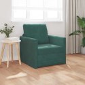VidaXL Sofa Bed Ciemna zieleń 74 x 77 x 81 cm Aksamit