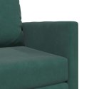VidaXL Sofa Bed Ciemna zieleń 74 x 77 x 81 cm Aksamit