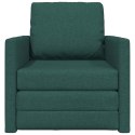 VidaXL Sofa Bed Ciemna zieleń 74 x 77 x 81 cm Aksamit