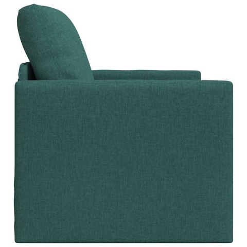 VidaXL Sofa Bed Ciemna zieleń 74 x 77 x 81 cm Aksamit