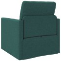 VidaXL Sofa Bed Ciemna zieleń 74 x 77 x 81 cm Aksamit