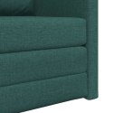 VidaXL Sofa Bed Ciemna zieleń 74 x 77 x 81 cm Aksamit