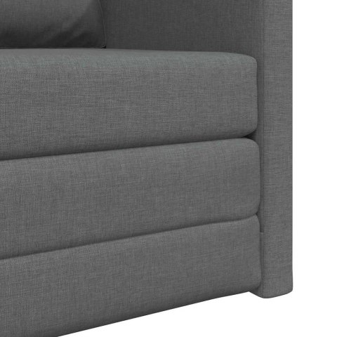 VidaXL Sofa Bed Ciemnoszary 74 x 77 x 81 cm Aksamit
