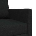 VidaXL Sofa Bed Czarny 74 x 77 x 81 cm Aksamit