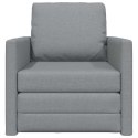 VidaXL Sofa Bed Jasnoszary 74 x 77 x 81 cm Aksamit