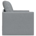 VidaXL Sofa Bed Jasnoszary 74 x 77 x 81 cm Aksamit