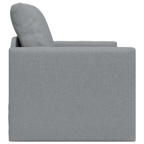 VidaXL Sofa Bed Jasnoszary 74 x 77 x 81 cm Aksamit