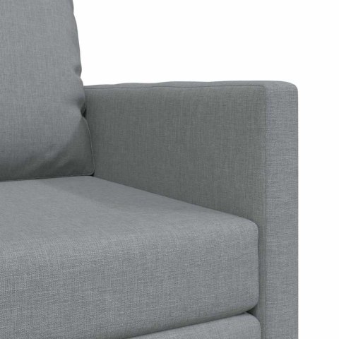 VidaXL Sofa Bed Jasnoszary 74 x 77 x 81 cm Aksamit