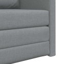 VidaXL Sofa Bed Jasnoszary 74 x 77 x 81 cm Aksamit