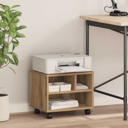 VidaXL Stojak na drukarkę dąb artisan 41 x 32 x 33.5 cm