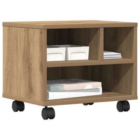 VidaXL Stojak na drukarkę dąb artisan 41 x 32 x 33.5 cm