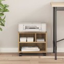 VidaXL Stojak na drukarkę dąb artisan 41 x 32 x 33.5 cm