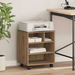 VidaXL Stojak na drukarkę dąb artisan 41 x 32 x 48 cm