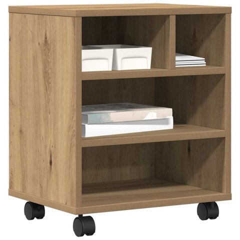 VidaXL Stojak na drukarkę dąb artisan 41 x 32 x 48 cm