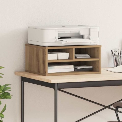 VidaXL Stojak na drukarkę dąb artisan 49 x 40 x 22.5 cm