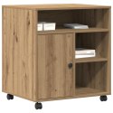 VidaXL Stojak na drukarkę dąb artisan 60 x 50 x 67 cm
