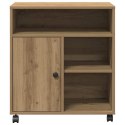 VidaXL Stojak na drukarkę dąb artisan 60 x 50 x 67 cm