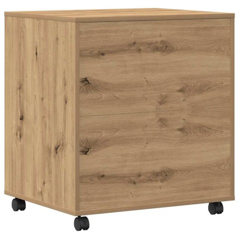 VidaXL Stojak na drukarkę dąb artisan 60 x 50 x 67 cm