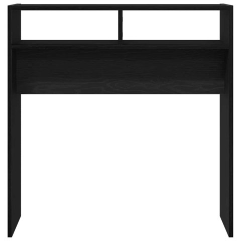 KONSOLA CZARNY DĄB 78X30X80CM