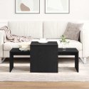 STOLIK GNIAZDOWY CZARNY DĄB 100X48X40CM