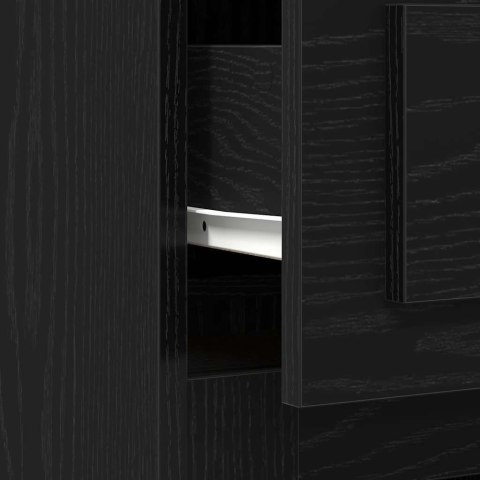 BIURKO CZARNY DĄB 50X115X75CM