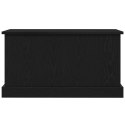 SKRZYNIA 70X40X28 CM CZARNY DĄB KUFER MATOWY SZAFA BOX SCHOWEK ORGANIZER LOFT