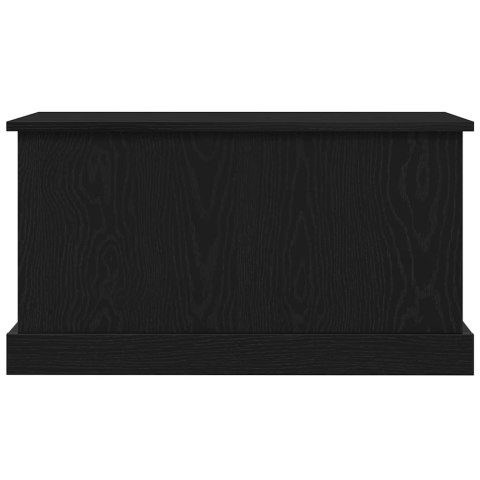 SKRZYNIA 70X40X28 CM CZARNY DĄB KUFER MATOWY SZAFA BOX SCHOWEK ORGANIZER LOFT
