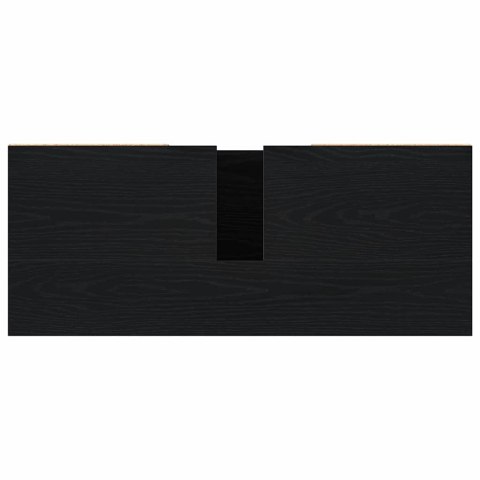 SZAFKA POD UMYWALKĘ Z SZUFLADĄ CZARNY DĄB 80X33X60CM