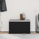ŁAWKA Z SZUFLADĄ CZARNY 80X40X45CM