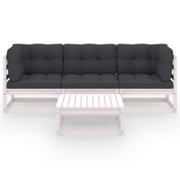 4-CZ. ZESTAW WYPOCZYNKOWY DO OGRODU Z PODUSZKAMI LITA SOSNA