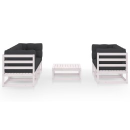 6-CZ. ZESTAW WYPOCZYNKOWY DO OGRODU Z PODUSZKAMI LITA SOSNA