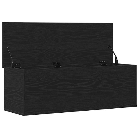 SKRZYNIA DO PRZECHOWYWANIA CZARNY DĄB 102X35X35CM