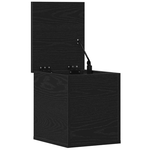 SKRZYNIA DO PRZECHOWYWANIA CZARNY DĄB 30X35X35CM