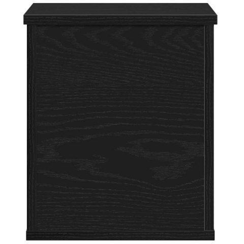 SKRZYNIA DO PRZECHOWYWANIA CZARNY DĄB 30X35X35CM