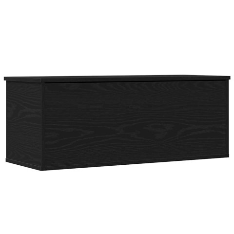 SKRZYNIA DO PRZECHOWYWANIA CZARNY DĄB 90X35X35CM