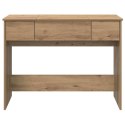 VidaXL Toaletka dąb artisan 100 x 45 x 76 cm Materiał drewnopochodny