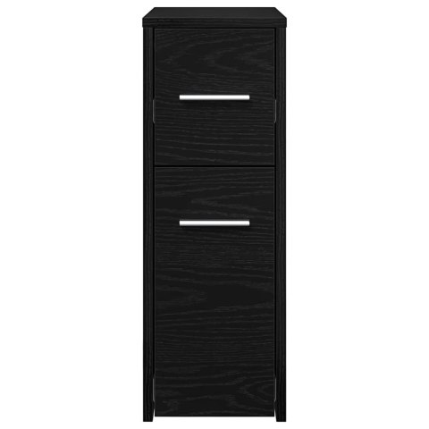 ZESTAW MEBLI ŁAZIENKOWYCH CZARNY DĄB 22X 44X 61.5CM