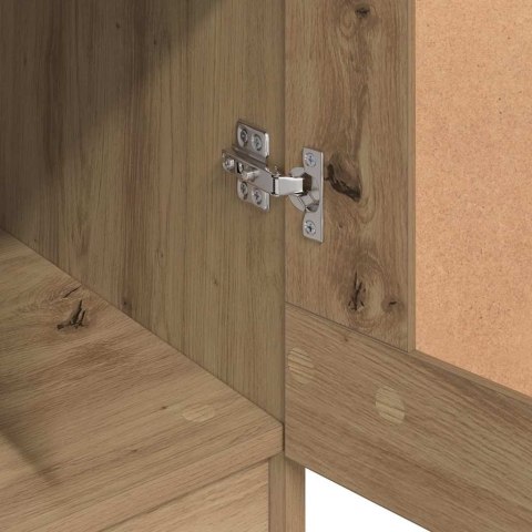 VidaXL Garderoba z półką Dąb rzemieślniczy 82,5 x 51,5 x 180 cm