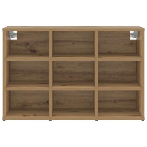 VidaXL Szafka na buty z półką Dąb rzemieślniczy 77,5 x 30 x 51 cm