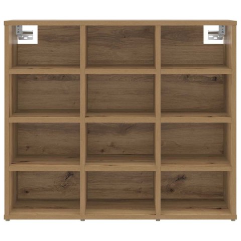 VidaXL Szafka na buty z półką Dąb rzemieślniczy 77,5 x 30 x 67 cm