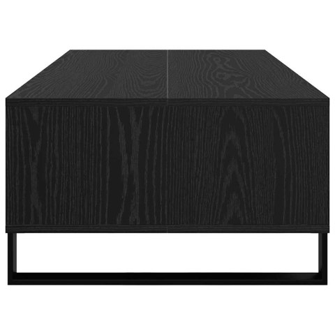VidaXL Stolik kawowy Czarny Dąb 104 x 60 x 35 cm