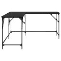 BIURKO CZARNY DĄB 149X149X75CM