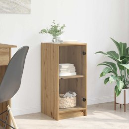 VidaXL Bufet dąb artisan 35 x 37 x 76 cm Materiał drewnopochodny