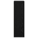 VidaXL Szafka pod telewizor Czarny Dąb 40,5 x 30 x 102 cm