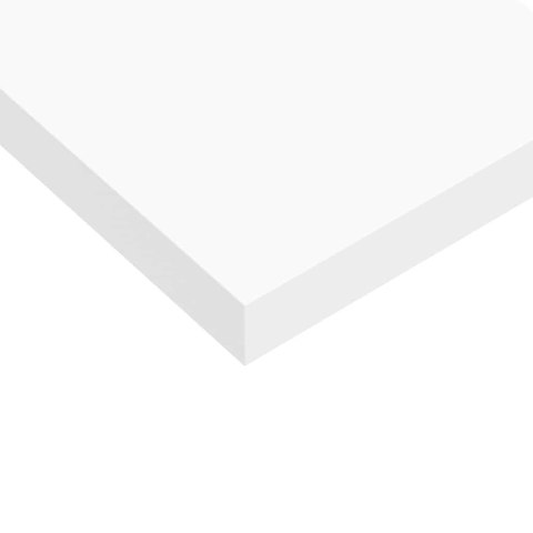 PÓŁKI ŚCIENNE 4 SZT BIAŁE 50X23X38CM