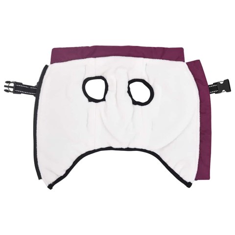 KURTKA DLA PSA XL CIEPŁA ZIMOWA WODOODPORNA SZELKI ODBLASKOWA POLAR 2XL